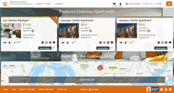 Desktop Screenshot of apartmentsgatineau.com